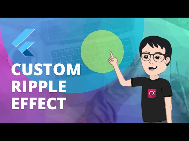 Flutter ripple effect on Custom widget