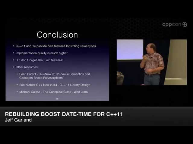 Rebuilding Boost Date-Time for C++11 - Jeff Garland [ CppCon 2014 ]