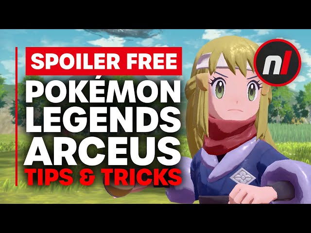 13 Tips for Pokémon Legends: Arceus