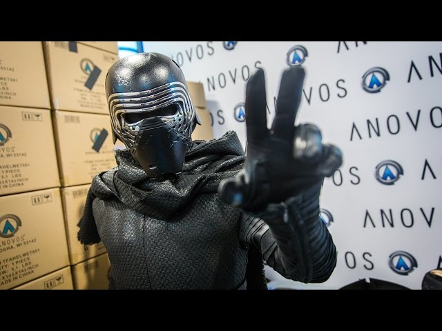 Adam Savage as Kylo Ren Incognito at Comic-Con 2016!
