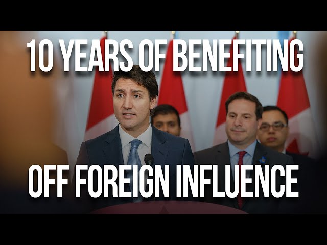 10 years of benefiting off foreign influence