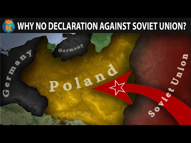 Why didn't the Allies declare war on the USSR when they invaded Poland?