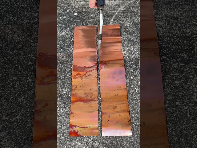 Aging copper with FiRe!! 🔥