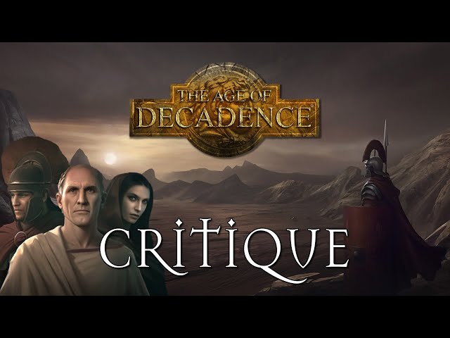 The Age of Decadence Critique | A History of Isometric CRPGs (Episode 12)