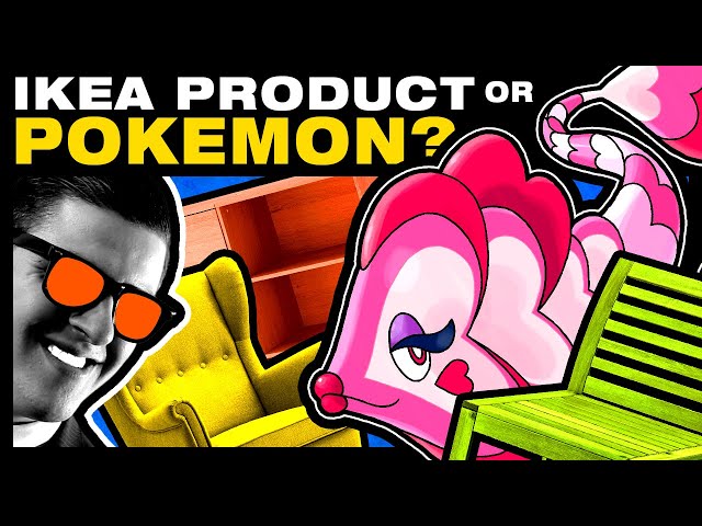 Designing NEW Pokémon Based on Silly IKEA Product Names