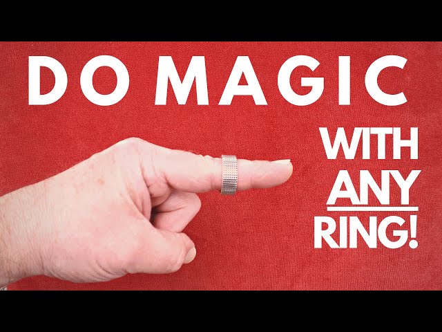 Learn Easy Beginner Magic Trick with ANY Ring! | Jay Sankey Magic Trick Tutorial
