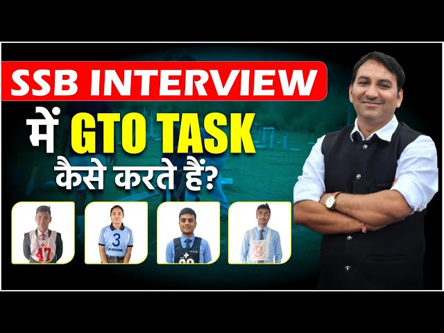 Live Practice GTO TASK | Progressive Group Task | SSB INTERVIEW | Best SSB Coaching in Indore