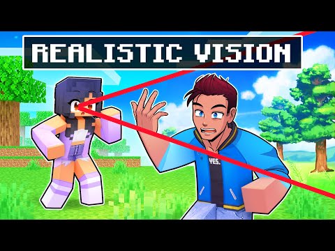 Aphmau Has REALISTIC VISION In Minecraft!
