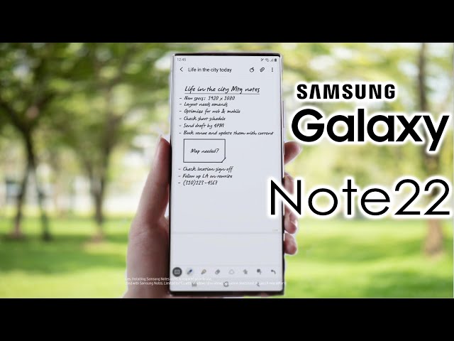 Samsung Galaxy Note 22 Coming, Samsung to bring Back Note Series