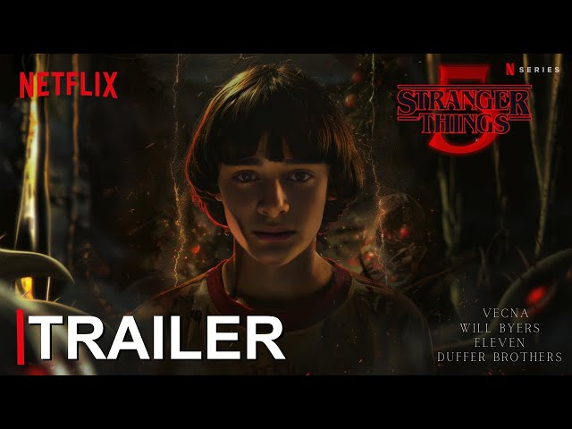 Stranger Things - Season 05 First Trailer (2025) | NETFLIX (4K) | stranger things 5 trailer concept