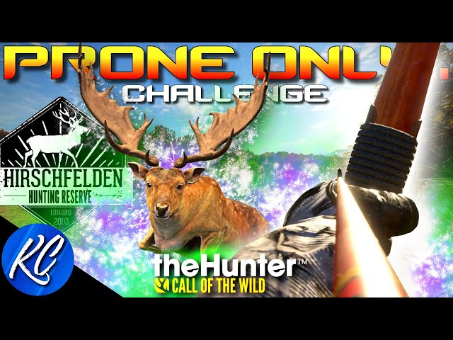 The 60-Minute Fallow Deer PRONE ONLY Longbow Heart-Shot Challenge! (Hirschfelden) | Call of the Wild