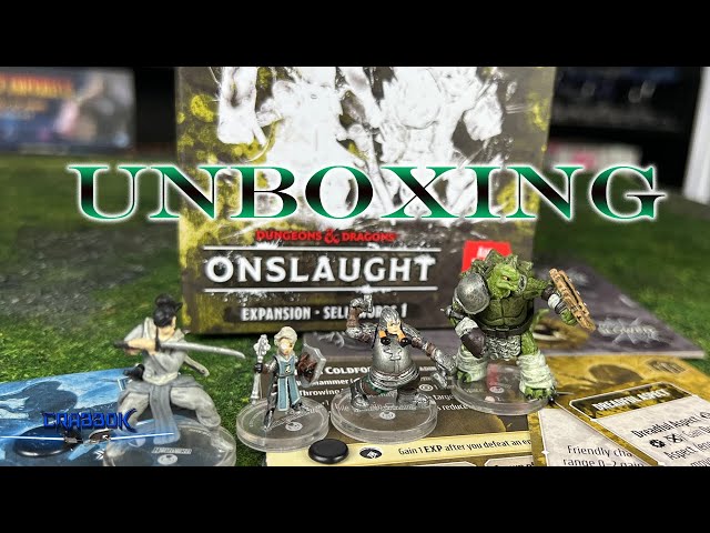 Swords For Hire!   Sellswords 1 Expansion for D&D Onslaught - Unboxing
