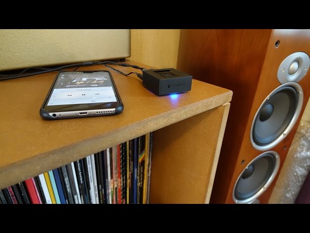 Add Bluetooth to an old amp with the Logitech Bluetooth Adaptor