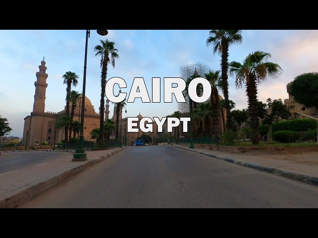 Cairo, Egypt - Driving Tour 4K