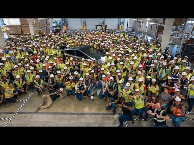 Tesla Produces First Cybertruck at Gigafactory Texas