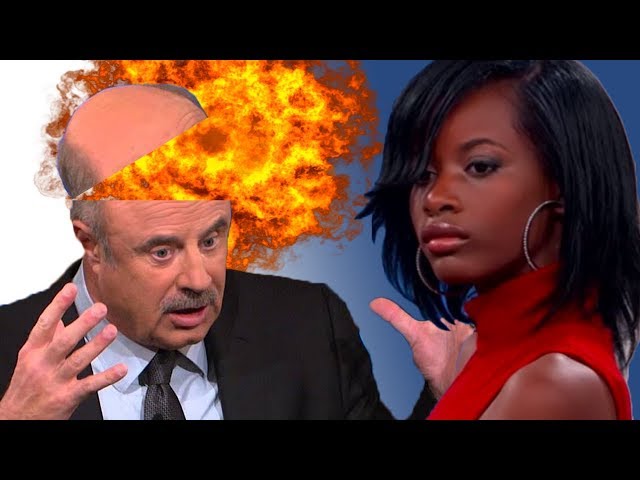 Dr Phil Shuts Down Black White Girl HARD - Treasure part 2 - React Couch