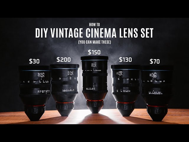 How to Make a DIY Cinema Lens Set under $1000