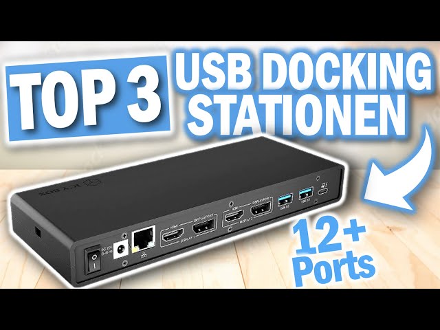 Beste USB DOCKING STATIONS 2024 | Top 3 USB-Docking Stationen