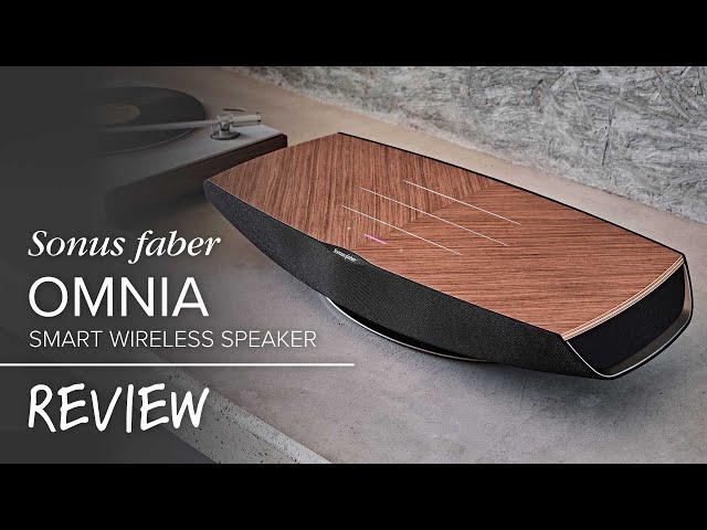 Sonus Faber Omnia - The BEST Looking & Sounding Smart Speaker We've EVER Tested!