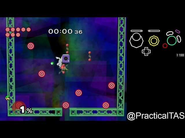 SSBM Break The Targets [TAS]: Luigi [2.93] [WR]