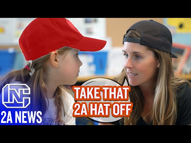 School Forces Little Girl To Take Off Pro-2A Hat