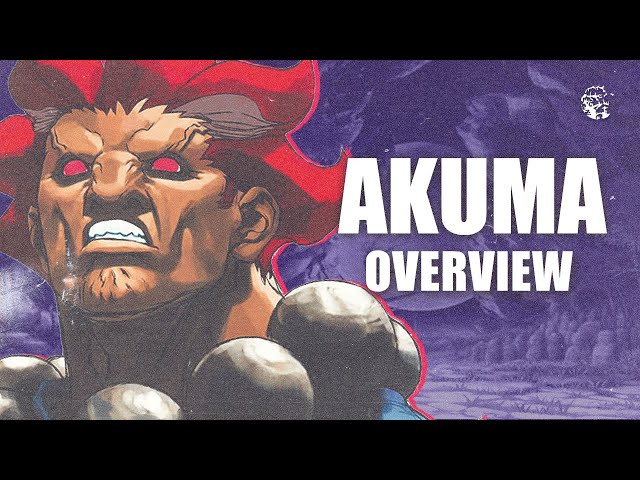 Akuma Overview - Street Fighter III: 3rd Strike [4K]