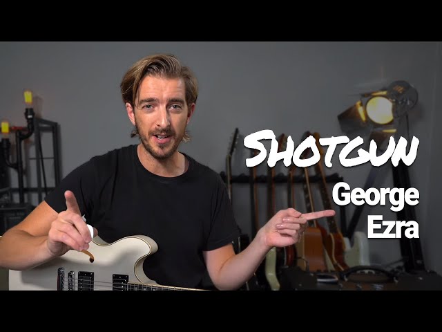 George Ezra SHOTGUN Electric Guitar Lesson (Easy + harder!)