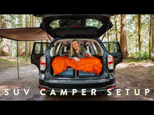 My SUV Camping Setup | Solar Power, Cooking & Accessories