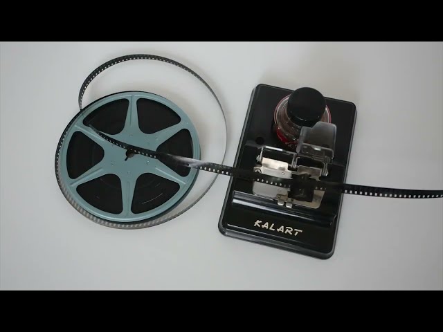 How to use a splice block for 8mm movies