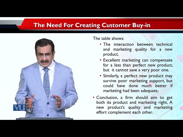 The Need for Creating Customer Buy-in | Entrepreneurial Marketing | MKT740_Topic126