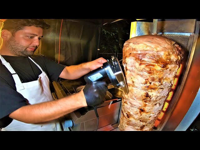 Street Food in Warsaw, Poland. Burgers, Picanha, Raclette, Pizza and more Tasty Foods