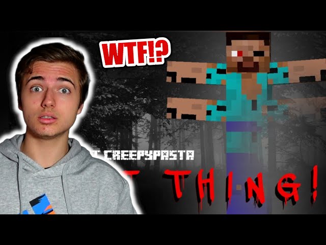 VORSICHT vor "THAT THING"! | Minecraft Creepypasta | Reaction