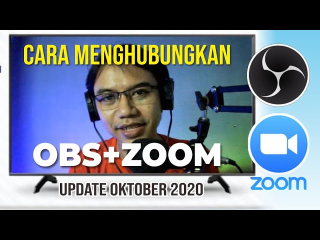 Menghubungkan OBS di ZOOM dengan Virtual Camera, Update Oktober 2020
