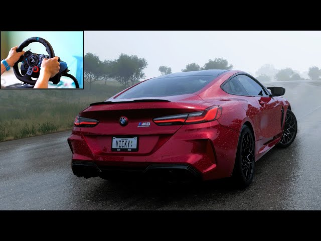 Drag race with BMW M8 Comptition 2020  #forzahorizon5