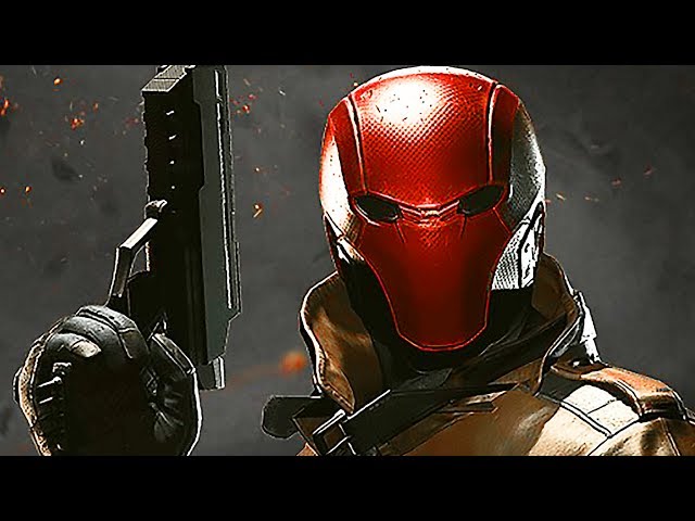 Injustice 2 RED HOOD Gameplay & Super Move