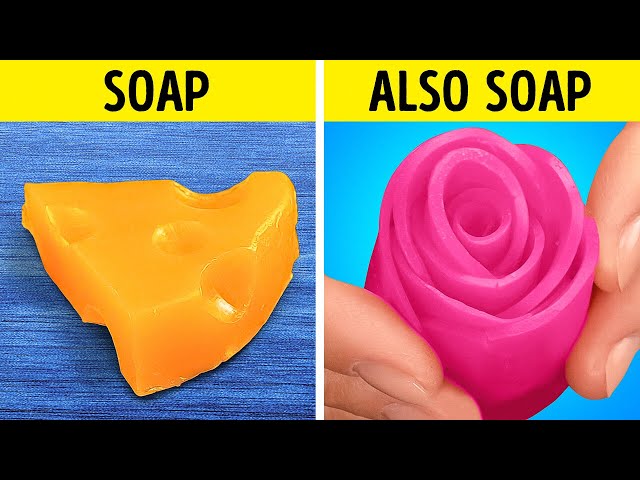 Amazing And Fun Soap Crafts And Colorful DIY Soap Ideas