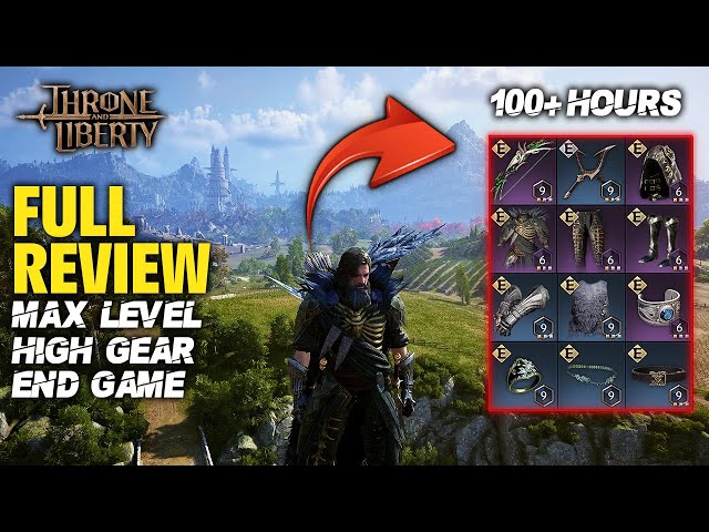 I Spent 100+ Hours Playing Throne and Liberty In END-GAME | Review - Impressions | Max Level - Gear