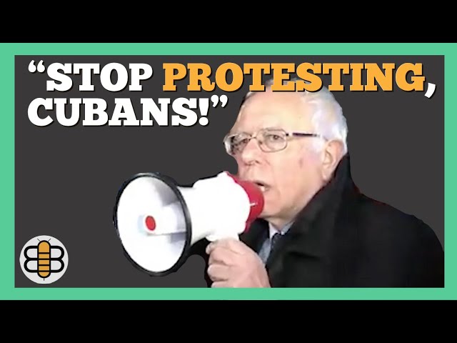 Bernie Sanders Tells Cuban Protesters To Be More Grateful For Their Excellent Social Programs