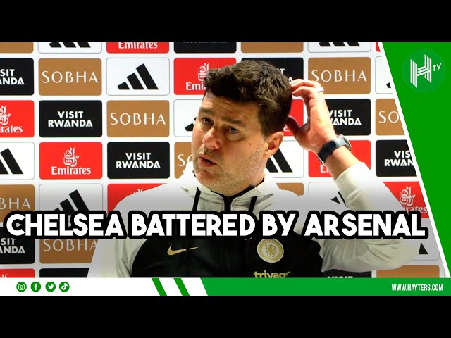 WE GAVE UP! | Pochettino reacts to Chelsea's 5-0 thrashing at Arsenal