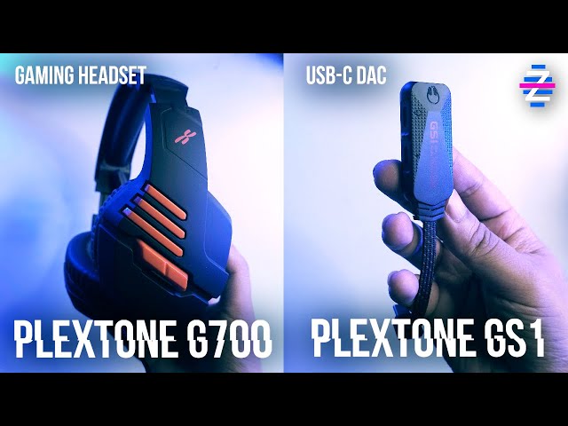 Budget Gaming Headset & USB-C DAC - Plextone GS1 & Plextone G700