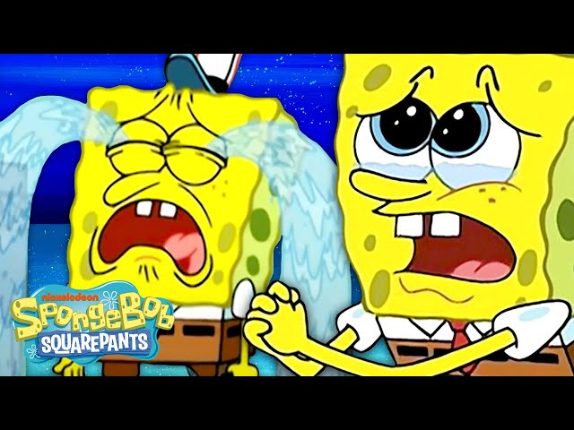 Every Time SpongeBob CRIES Ever 😭