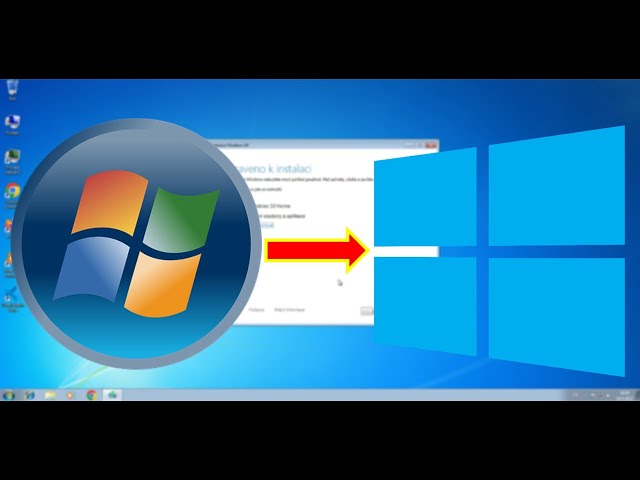 Přeinstalace Windows 7 na Windows 10