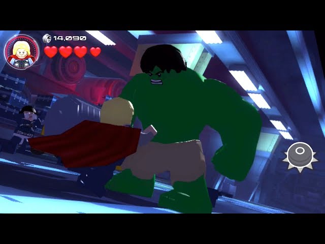 Lego Marvel’s Avengers (PS Vita/3DS/Mobile) Attack on the Helicarrier - Free Play