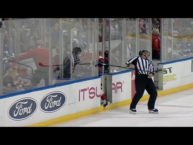 NHL "Don't Touch The Referee" Moments
