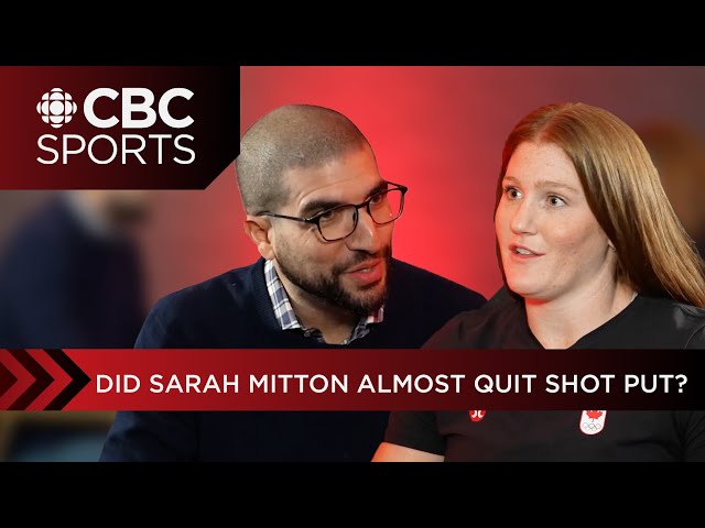 Did Sarah Mitton almost leave shot put behind? A conversation with @ArielHelwani | CBC Sports