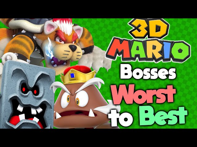 Ranking Every 3D Mario Boss