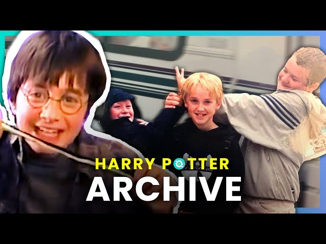 UNSEEN Harry Potter Archival Funny Moments | OSSA Movies