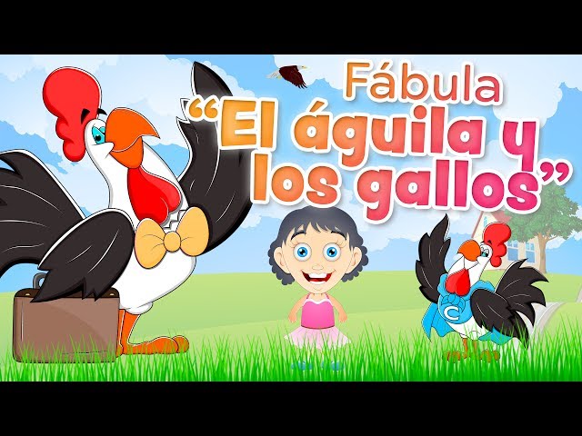 Fábulas para niños: "El águila y los gallos" - Cuento infantil con moraleja #ReadAlong