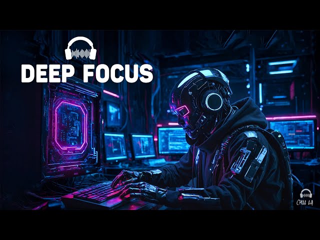 Night Music for Work — Deep Focus — Atmospheric Chillstep, Wave, Future Garage