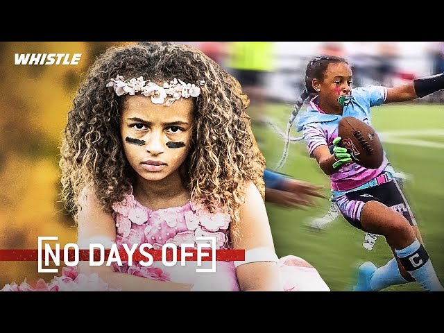 10-Year-Old FASTEST Female Football Prodigy 🔥